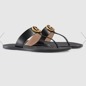 Gucci Thong Sandal with Double G